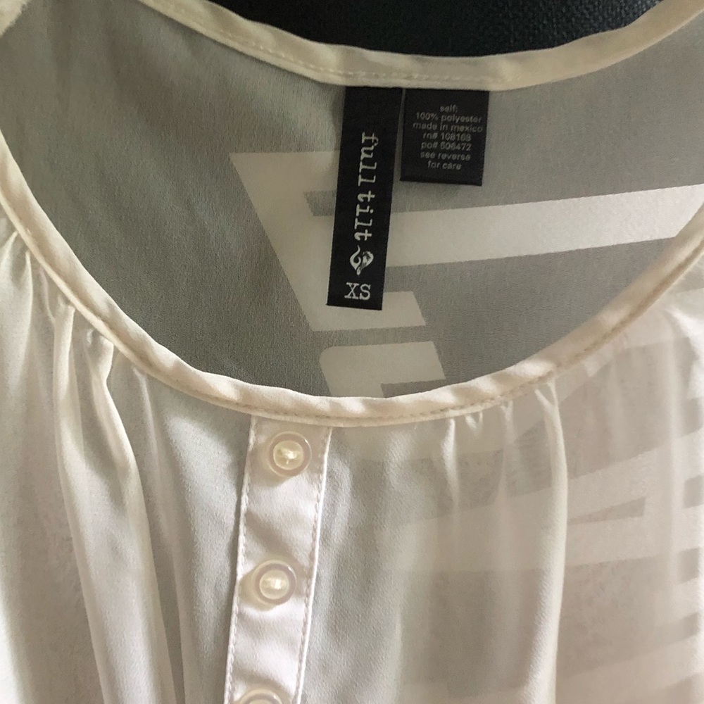 Full Tilt Sheer Blouse - Picture 2 of 3